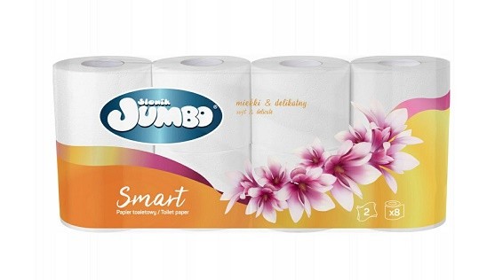 TP Smart 2vr 100% celulóza 12,8m TP Smart 2vr 100% celulóza 12,8m - Papírová hygiena Toaletní papír 2 vrstvý